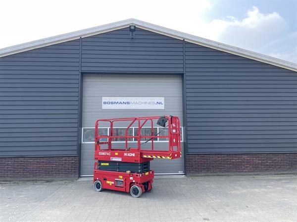Grote foto magni es0807 ac schaarhoogwerker bj 2023 26 uur doe het zelf en verbouw hoogwerkers