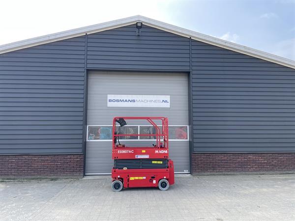 Grote foto magni es0807 ac schaarhoogwerker bj 2023 26 uur doe het zelf en verbouw hoogwerkers