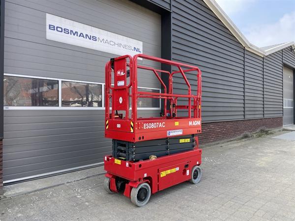 Grote foto magni es0807 ac schaarhoogwerker bj 2023 26 uur doe het zelf en verbouw hoogwerkers