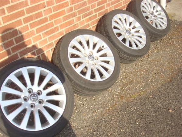 Grote foto 18 inch orginele opel velgen en banden steek 5x120 auto onderdelen banden en velgen