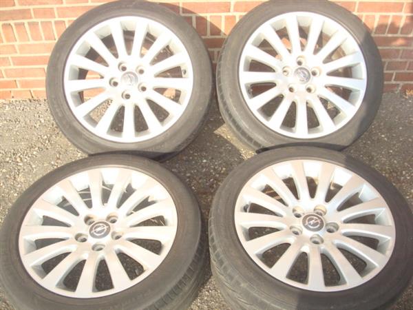 Grote foto 18 inch orginele opel velgen en banden steek 5x120 auto onderdelen banden en velgen