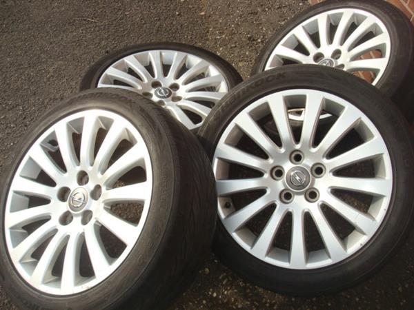 Grote foto 18 inch orginele opel velgen en banden steek 5x120 auto onderdelen banden en velgen