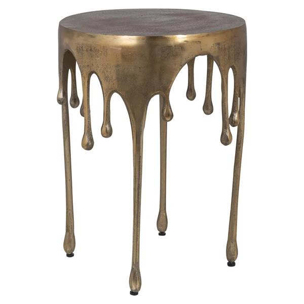 Grote foto bijzettafel carly brushed gold richmond interiors huis en inrichting eettafels
