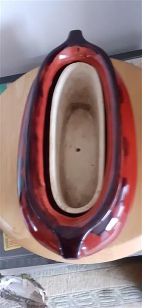 Grote foto jardiniere hollands plateel met binnen pot antiek en kunst keramiek en aardewerk