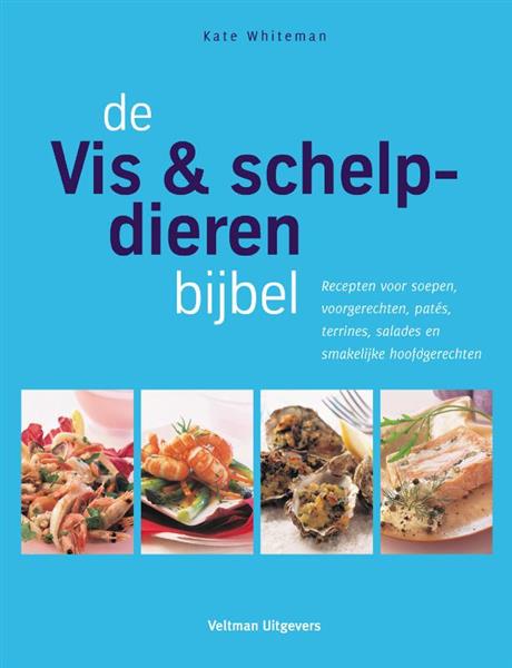 Grote foto de vis schelpdierenbijbel minibijbel boeken kookboeken