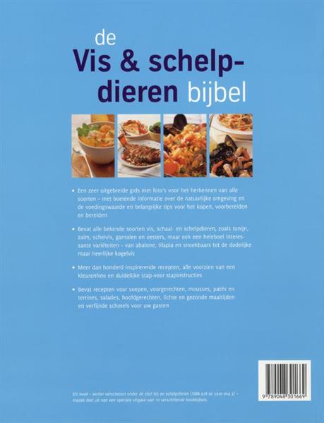 Grote foto de vis schelpdierenbijbel minibijbel boeken kookboeken