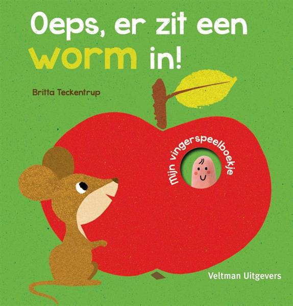 Grote foto oeps er zit een worm in boeken jeugd 13 jaar en ouder