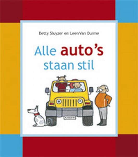 Grote foto alle auto staan stil een kimio peuterboekje boeken jeugd 13 jaar en ouder