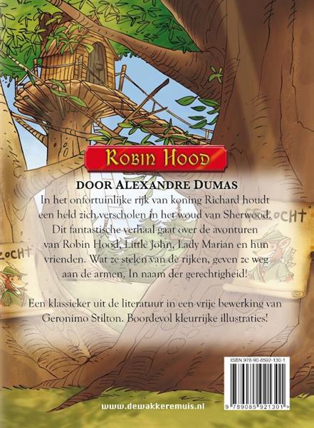 Grote foto robin hood geronimo stilton klassiekers boeken jeugd 13 jaar en ouder