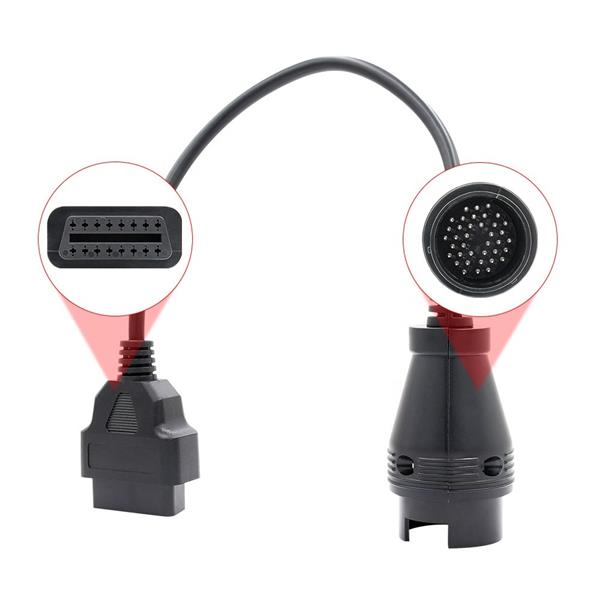 Grote foto mercedes 38 pins obd1 16 pins obd2 verloopkabel personenauto auto onderdelen auto gereedschap