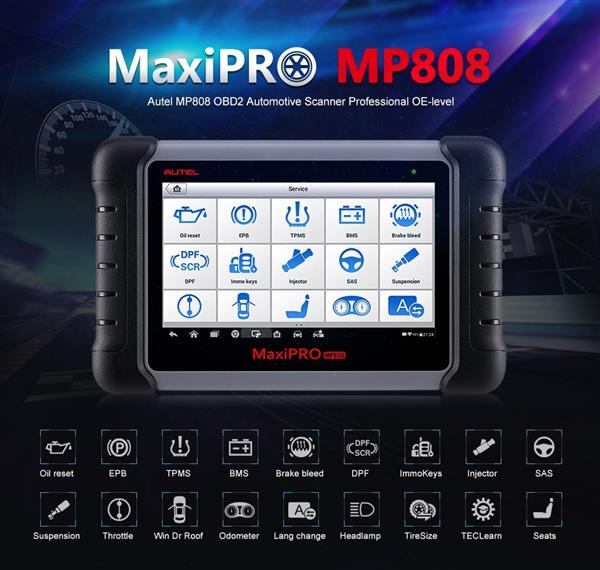 Grote foto autel maxipro mp808 auto uitleesapparaat auto onderdelen auto gereedschap