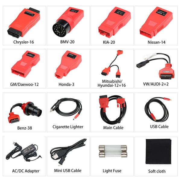 Grote foto autel maxicom mk908 auto uitleesapparaat auto onderdelen auto gereedschap