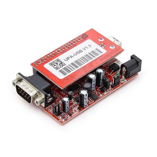Grote foto upa usb v1.3 programmeur met 19 adapters auto onderdelen auto gereedschap