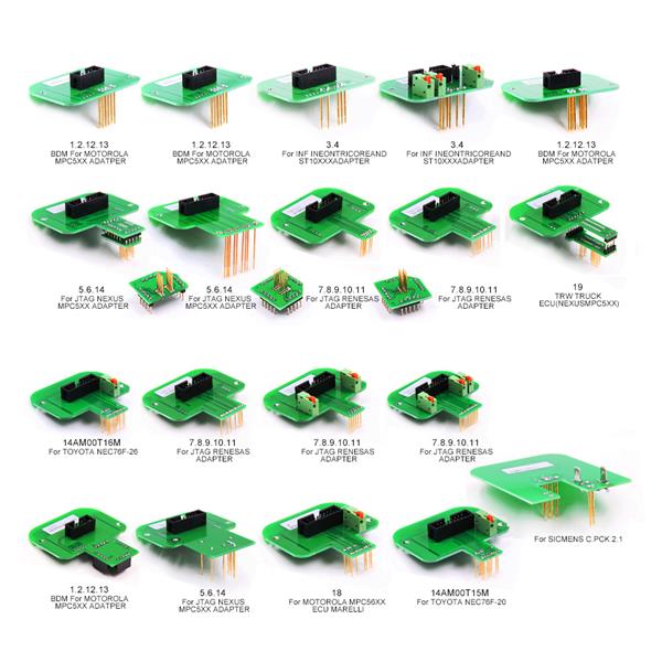 Grote foto bdm frame adapter set 22 delig auto onderdelen auto gereedschap