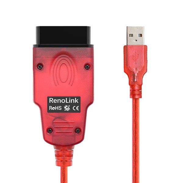 Grote foto renolink obd2 usb interfacekabel auto onderdelen auto gereedschap