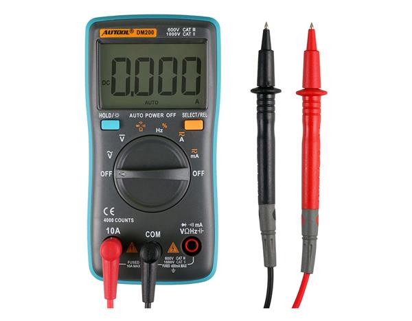 Grote foto autool dm200 multimeter auto onderdelen auto gereedschap