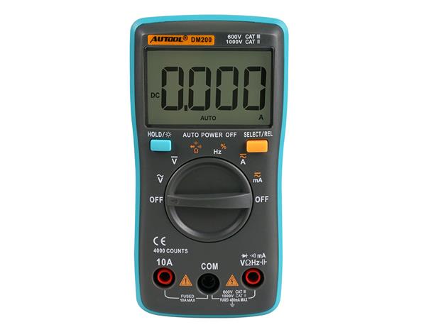 Grote foto autool dm200 multimeter auto onderdelen auto gereedschap
