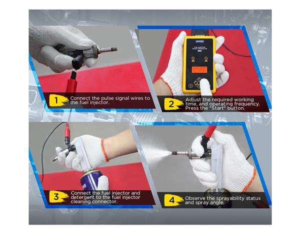 Grote foto autool ct60 injectortester auto onderdelen auto gereedschap