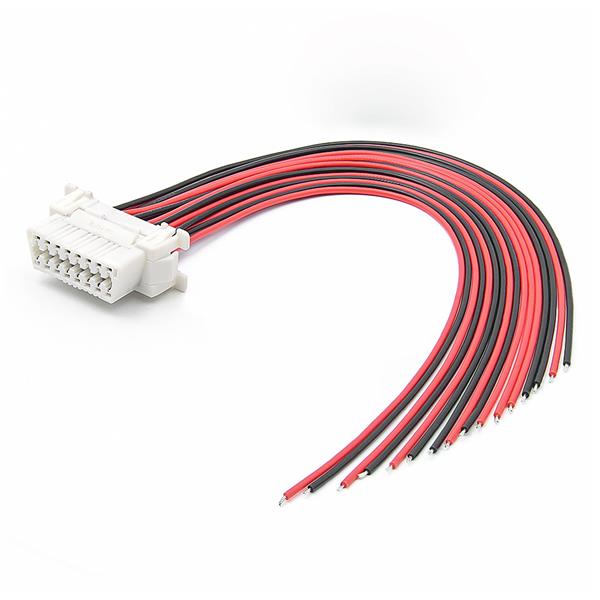 Grote foto honda 16 pins obd2 poort vrouwtje met 16 open eindkabels 30 cm auto onderdelen auto gereedschap