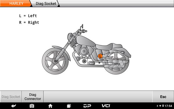 Grote foto obdstar iscan harley davidson motorfiets uitleesapparaat auto onderdelen auto gereedschap