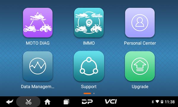 Grote foto obdstar iscan piaggio snorfiets motorfiets uitleesapparaat auto onderdelen auto gereedschap