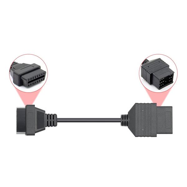 Grote foto toyota 17 pins obd1 16 pins obd2 verloopkabel personenauto auto onderdelen auto gereedschap