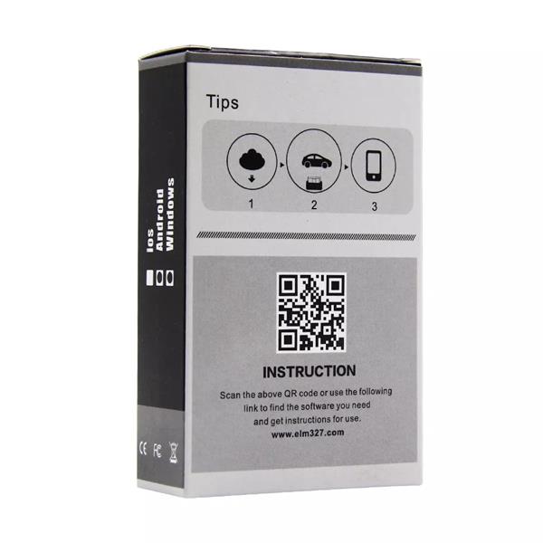 Grote foto universele elm327 bluetooth 4.0 interface met aan uit knop auto onderdelen auto gereedschap