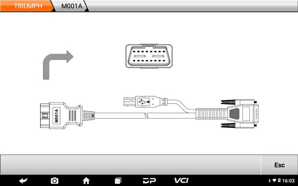 Grote foto obdstar iscan triumph motorfiets uitleesapparaat auto onderdelen auto gereedschap
