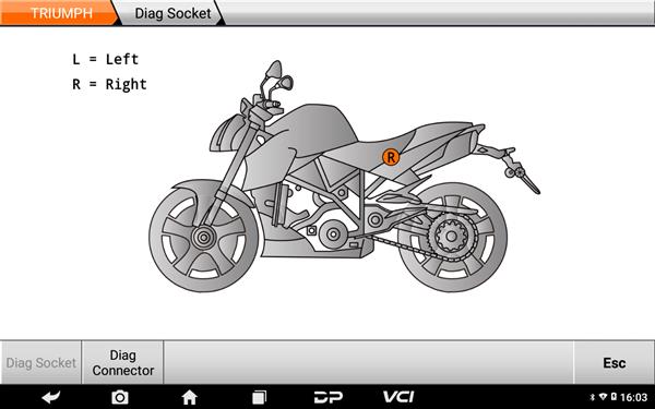 Grote foto obdstar iscan triumph motorfiets uitleesapparaat auto onderdelen auto gereedschap