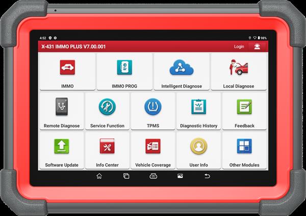 Grote foto launch x 431 immo plus auto sleutelprogrammeur auto onderdelen auto gereedschap