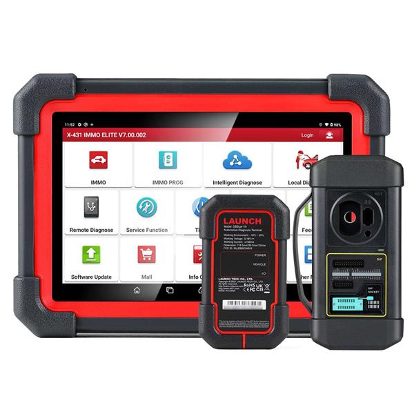 Grote foto launch x 431 immo plus auto sleutelprogrammeur auto onderdelen auto gereedschap