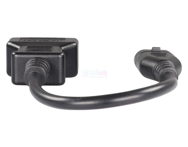 Grote foto obdstar sym 3 pins obd 16 pins obd2 verloopkabel snorfiets auto onderdelen auto gereedschap