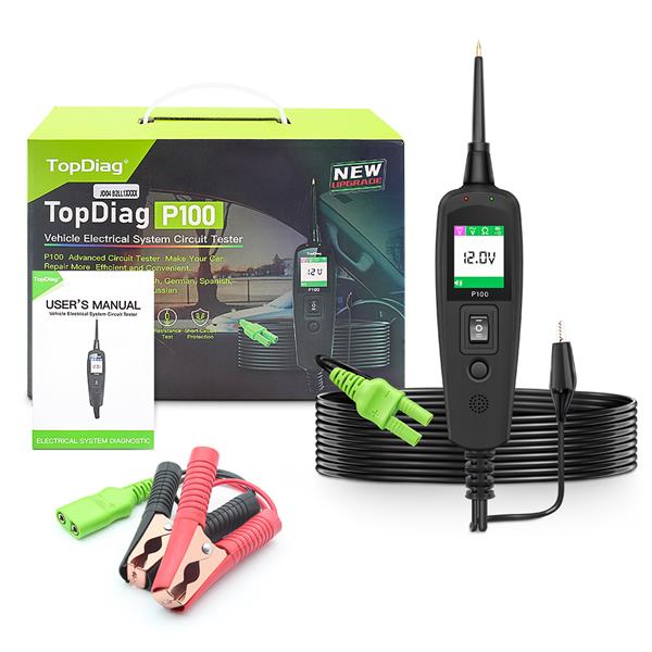 Grote foto topdiag p100 circuit tester auto onderdelen auto gereedschap