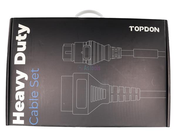 Grote foto topdon heavy duty cable set auto onderdelen auto gereedschap