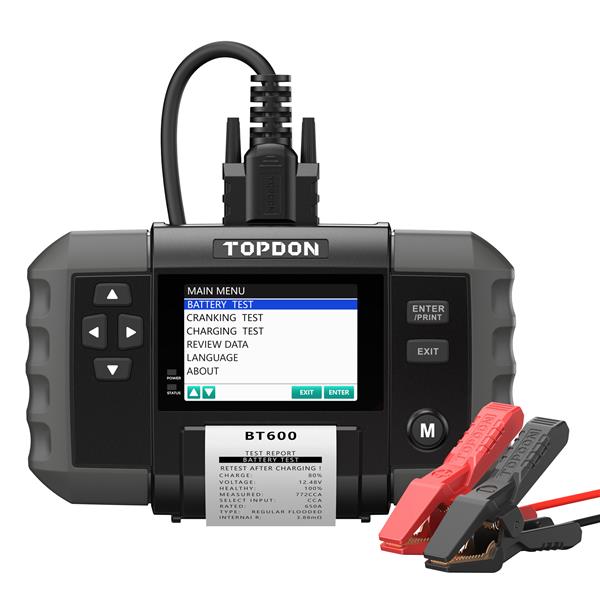 Grote foto topdon bt600 accutester auto onderdelen auto gereedschap