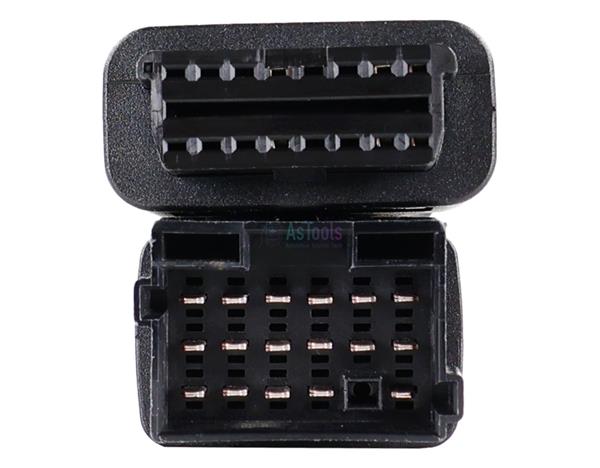 Grote foto jaltest knorr bremse abs 18 18 pins obd 16 pins obd2 verloopkabel bedrijfsvoertuig auto onderdelen auto gereedschap