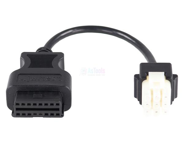 Grote foto jaltest zf ecomat 9 pins obd 16 pins obd2 verloopkabel autobus auto onderdelen auto gereedschap