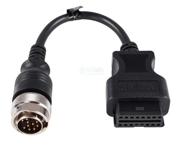 Grote foto jaltest deutz 12 pins obd 16 pins obd2 verloopkabel verbrandingsmotor auto onderdelen auto gereedschap