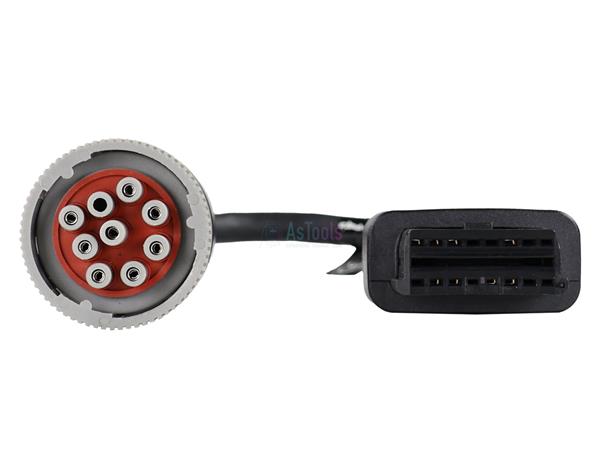 Grote foto jaltest cat perkins 9 pins obd 16 pins obd2 verloopkabel verbrandingsmotor auto onderdelen auto gereedschap