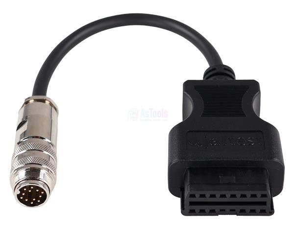 Grote foto jaltest mtu 12 pins obd 16 pins obd2 verloopkabel verbrandingsmotor auto onderdelen auto gereedschap