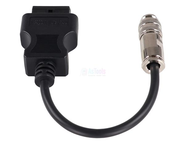 Grote foto jaltest mtu 12 pins obd 16 pins obd2 verloopkabel verbrandingsmotor auto onderdelen auto gereedschap
