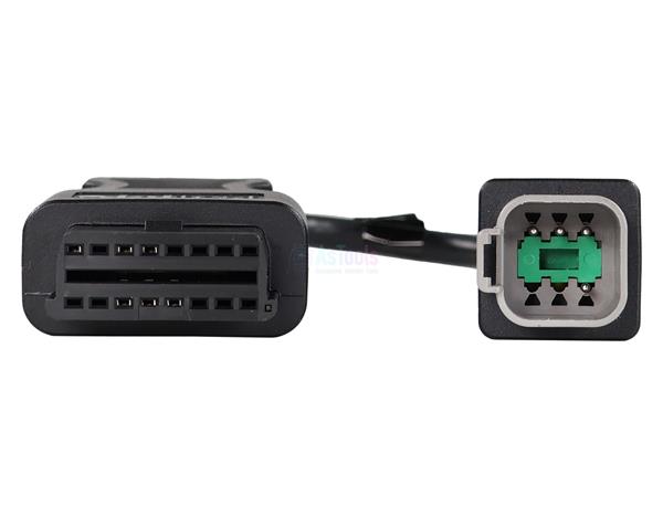 Grote foto jaltest doosan dl03 6 pins obd 16 pins obd2 verloopkabel verbrandingsmotor auto onderdelen auto gereedschap