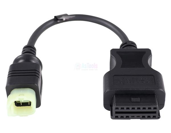 Grote foto jaltest honda 4 pins obd 16 pins obd2 verloopkabel motorboot auto onderdelen auto gereedschap