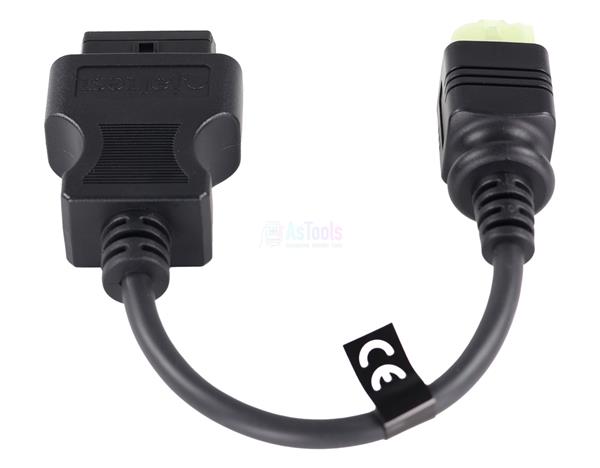 Grote foto jaltest honda 4 pins obd 16 pins obd2 verloopkabel motorboot auto onderdelen auto gereedschap