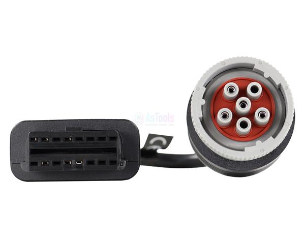 Grote foto jaltest deutsch 6 pins obd 16 pins obd2 verloopkabel motorboot auto onderdelen auto gereedschap