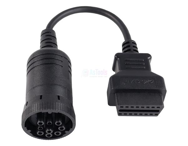 Grote foto obdstar mercury 9 pins obd 16 pins obd2 verloopkabel motorboot auto onderdelen auto gereedschap