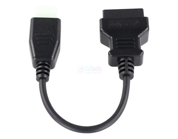 Grote foto obdstar tohatsu 6 pins obd 16 pins obd2 verloopkabel motorboot auto onderdelen auto gereedschap