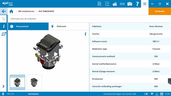 Grote foto jaltest etm interfacekabel v9 auto onderdelen auto gereedschap