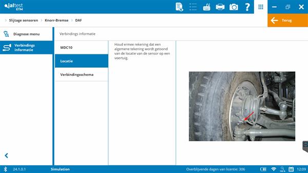 Grote foto jaltest etm interfacekabel v9 auto onderdelen auto gereedschap