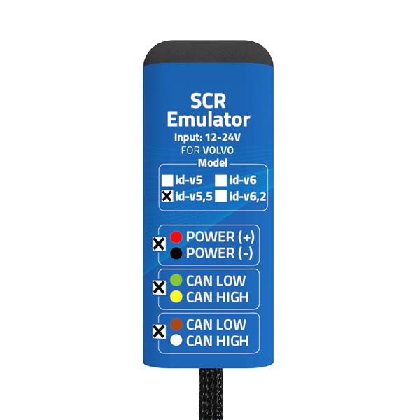 Grote foto volvo adblue scr emulator euro 5.5 vrachtwagen auto onderdelen auto gereedschap